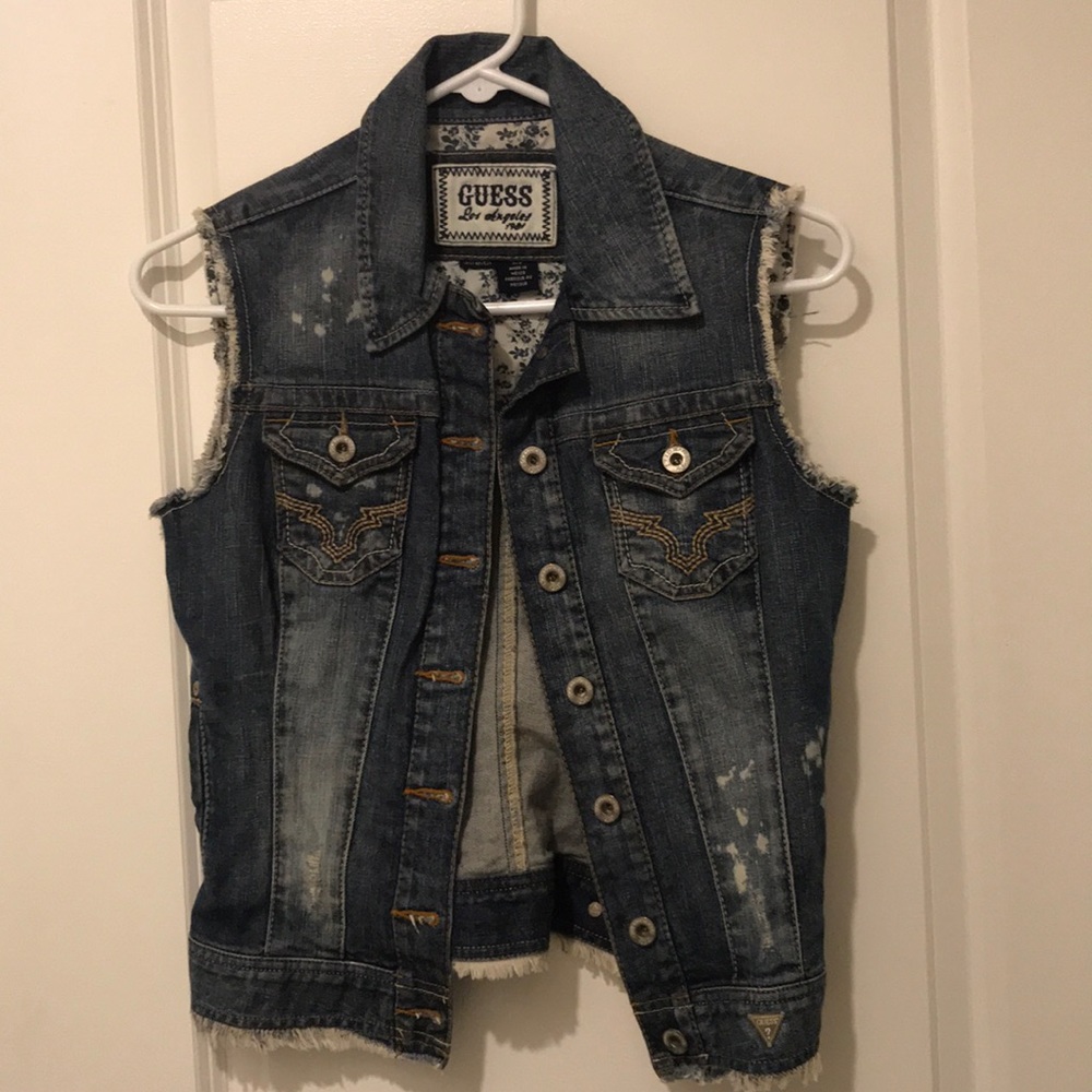 Guess denim vest
